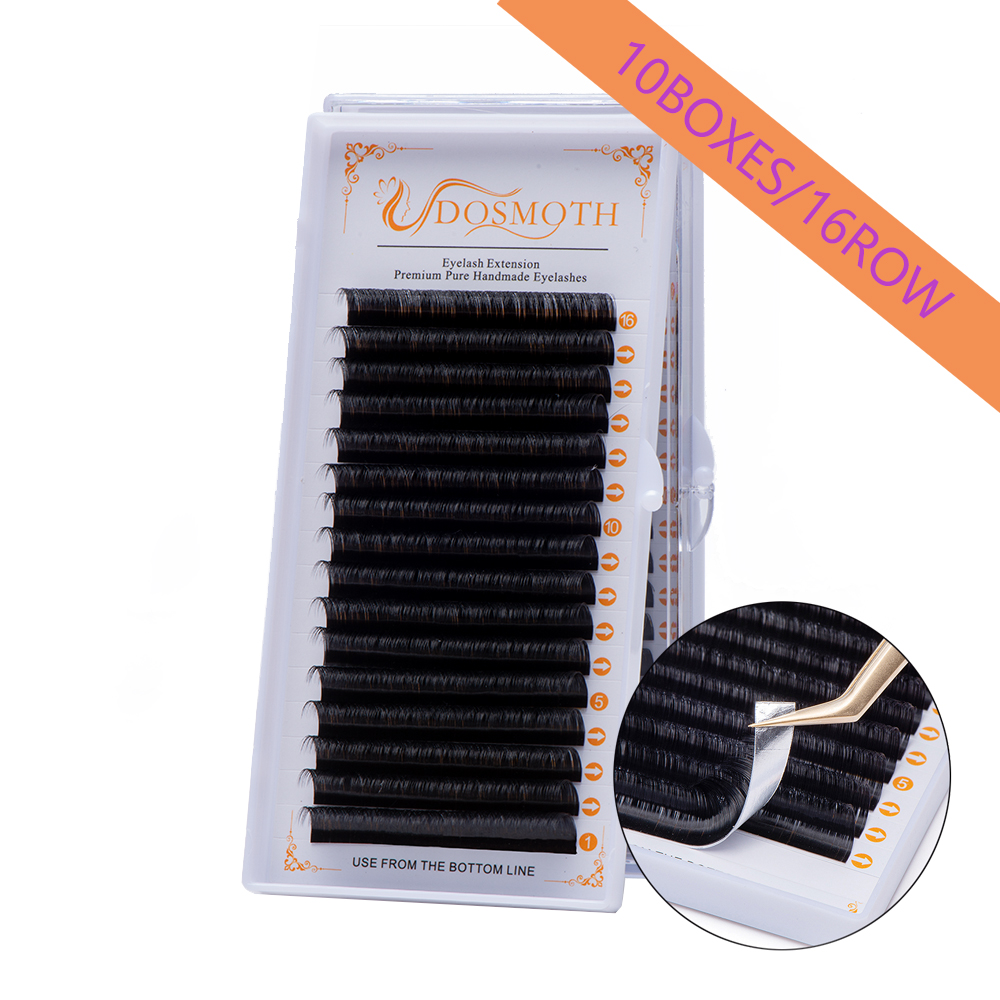 Eyelash Extension Human Hair - 10 Khay 16 Hàng/7-16 Mm Chồn