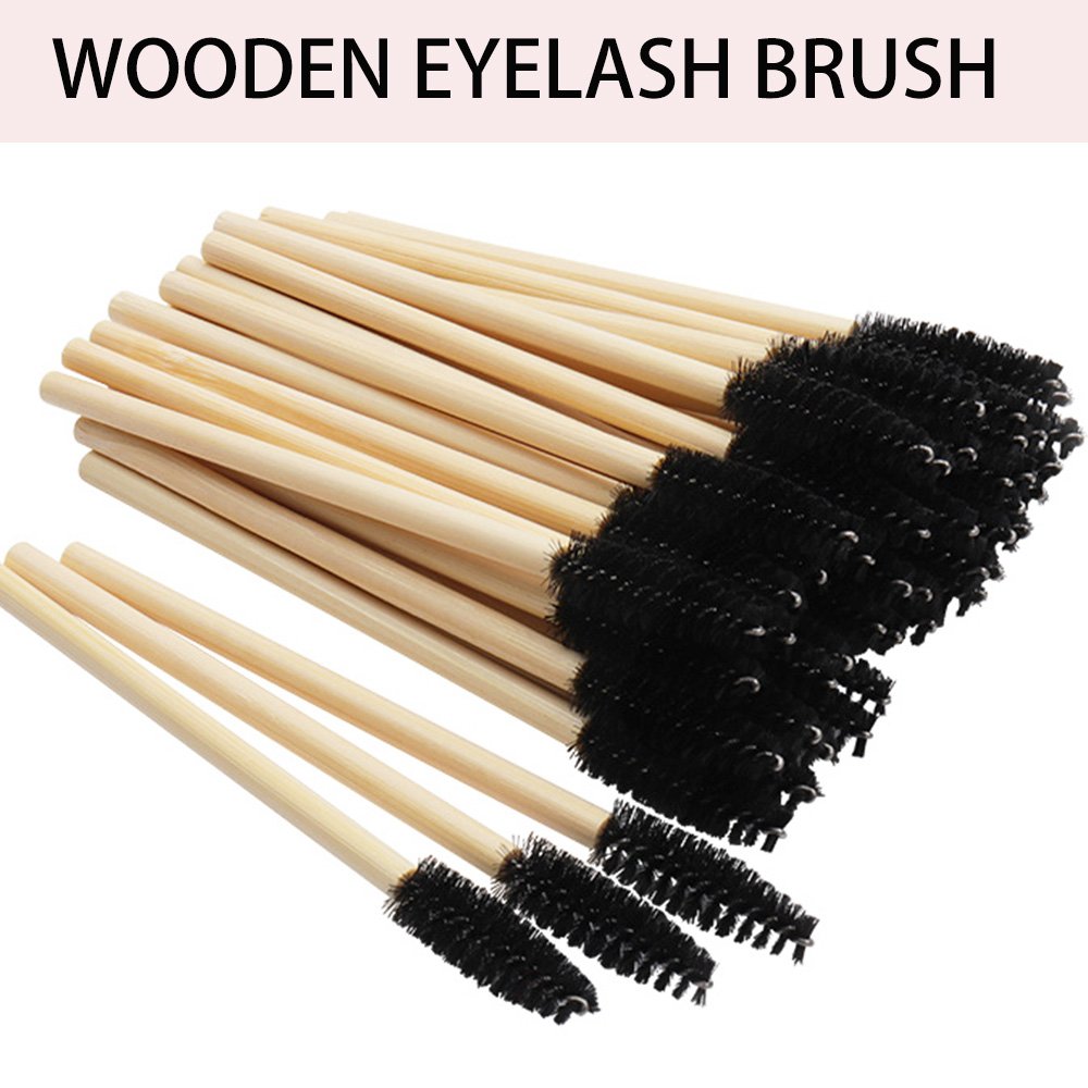 50/100Pcs Bamboo Handle Eyelas - đánh giá và giá Eyelash Extension London