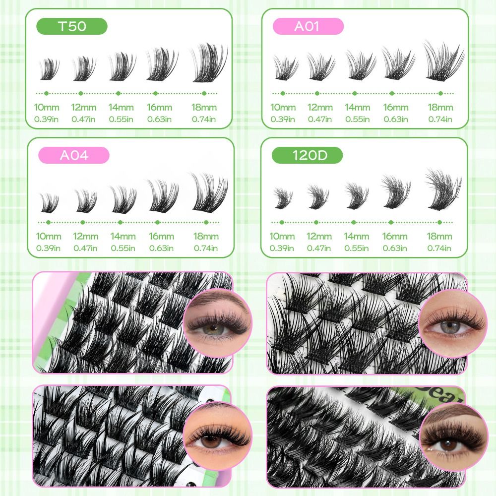 Natural Look False Eyelashes W - đánh giá và giá Eyelash Extension Look