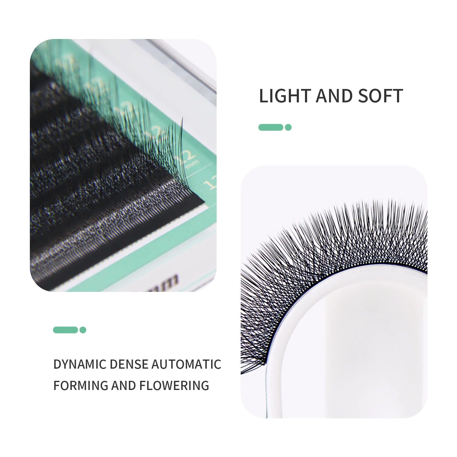 GLAMLASH W Hình Nối Mi 4/5D Pr - đánh giá và giá Eyelash Extension Human Hair