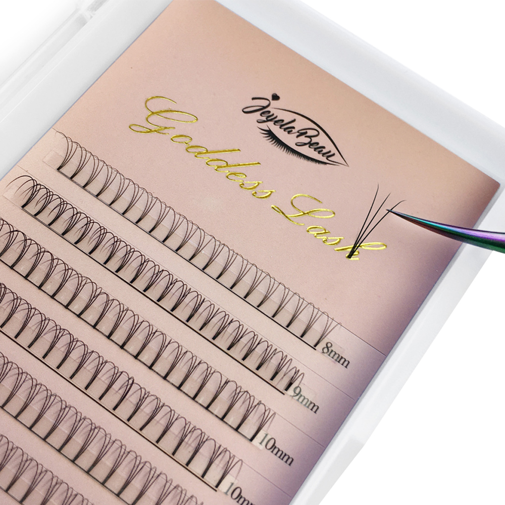 Nữ Thần 3D Premade Quạt Nối Mi - đánh giá và giá Eyelash Extension Russian
