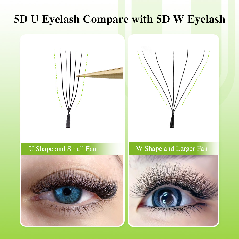 NAGARAKU U Shape 3D/4D/5D Soft - đánh giá và giá Eyelash Extension Human Hair