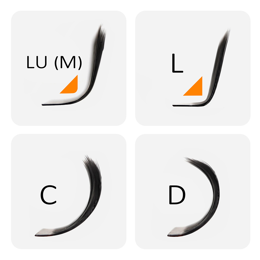 MASSCAKU L LU M Curl YY/W Shap - đánh giá và giá Eyelash Extension Human Hair