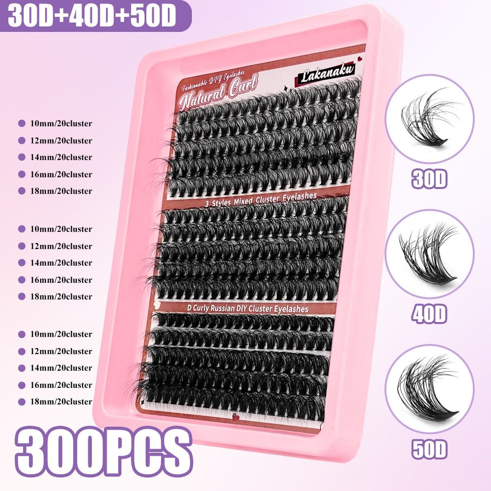 9-16mm Length False Eyelashes  - đánh giá và giá Eyelash Extension Look