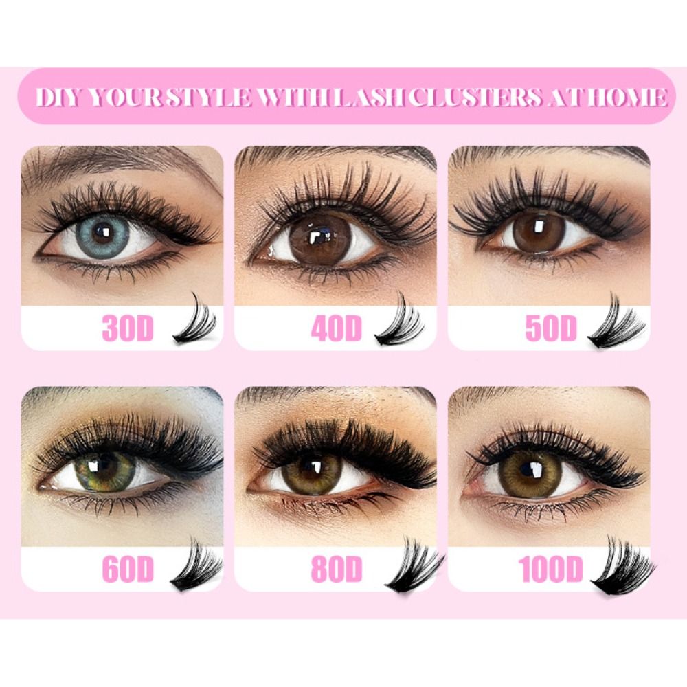 9-16mm Length False Eyelashes  - đánh giá và giá Eyelash Extension Look