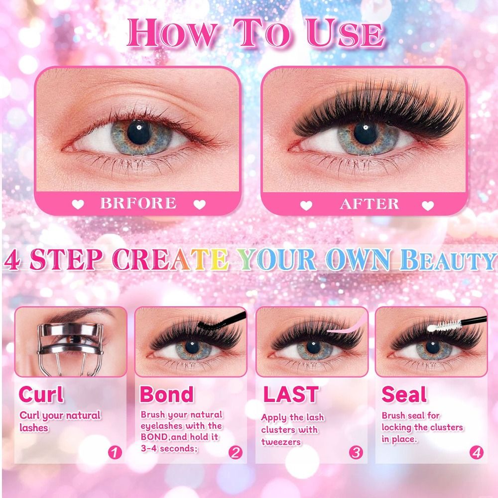 Natural Look False Eyelashes W - đánh giá và giá Eyelash Extension Look