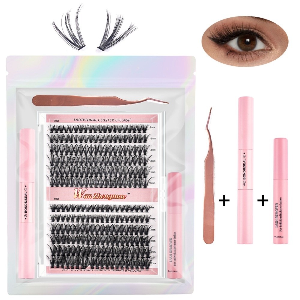 8-16mm Length False Eyelashes  - đánh giá và giá Eyelash Extension Look