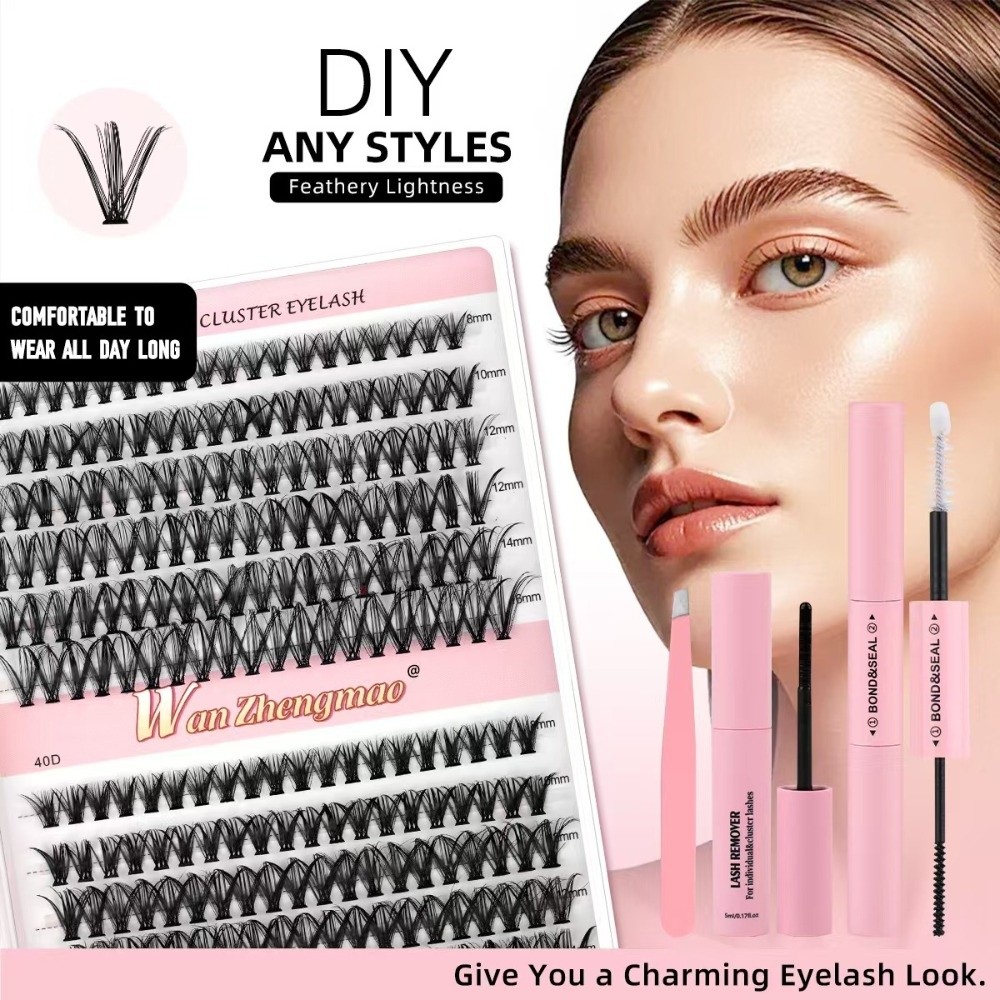 8-16mm Length False Eyelashes  - đánh giá và giá Eyelash Extension Look