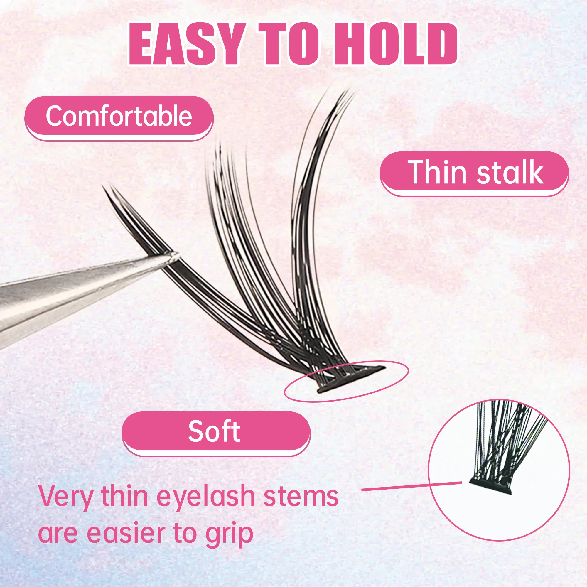 Eyelashes 200 PCS Clusters Las - đánh giá và giá Eyelash Extension London