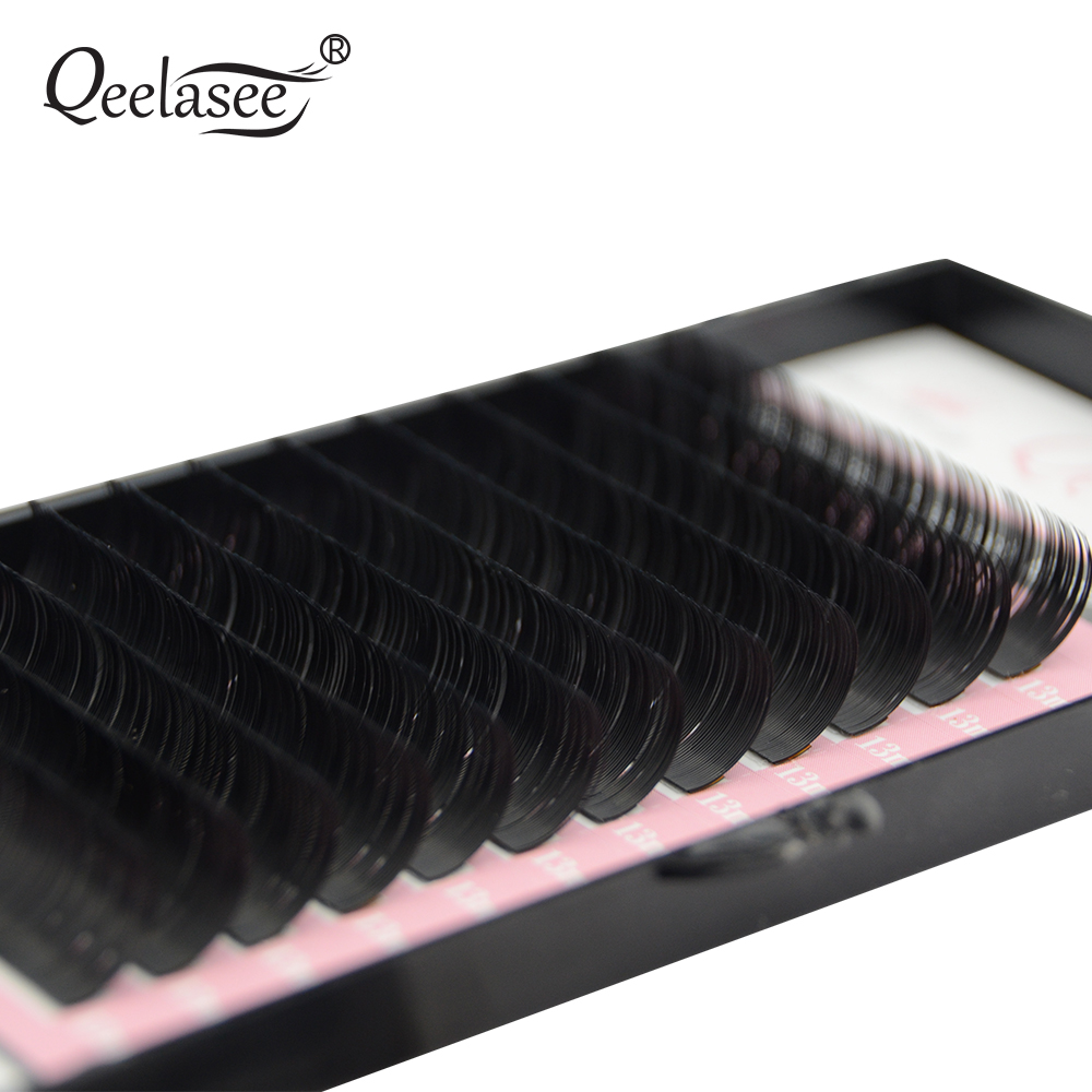 Qeelasee Giả Chồn Cá Nhân Cây  - đánh giá và giá Eyelash Extension Human Hair