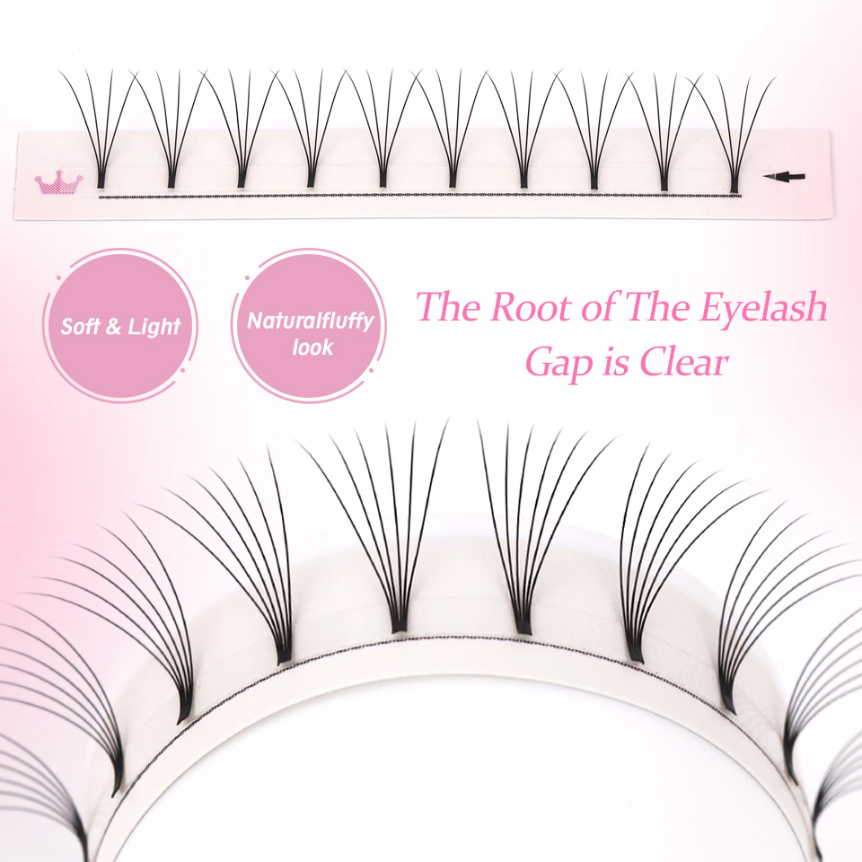 Rujade Premade Volume Fans Sho - đánh giá và giá Eyelash Extension Russian